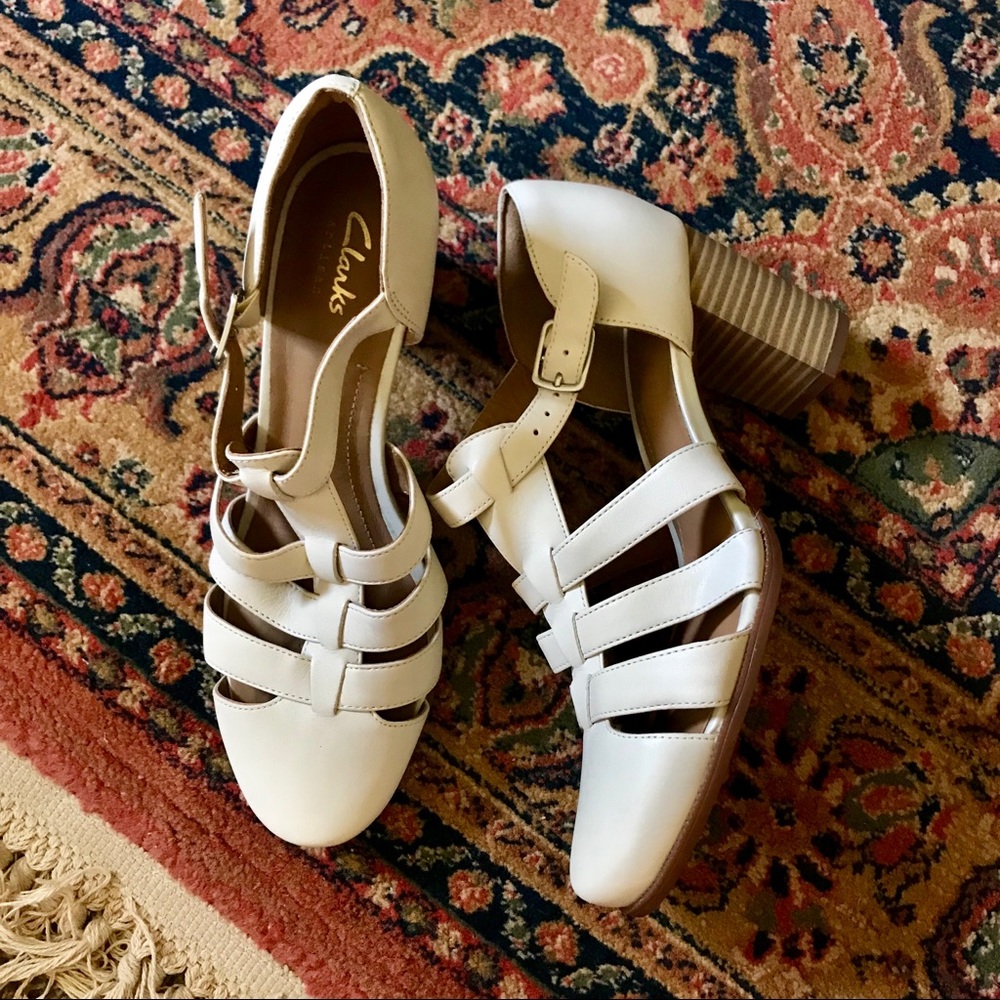 Clarks Artisan Strappy Heels